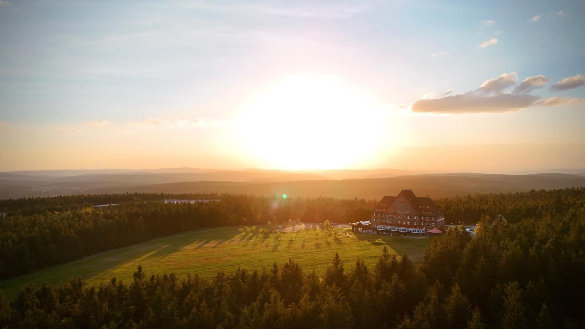 Naturhotel Sachsenbaude Oberwiesenthal Exterior foto